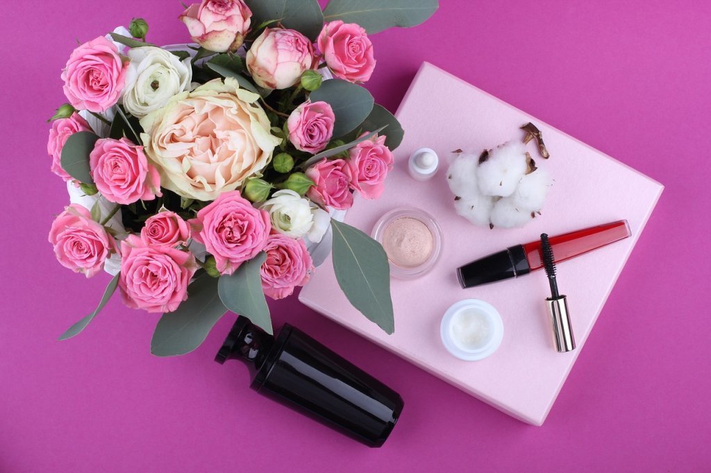 flores e cosméticos - cosmética natural